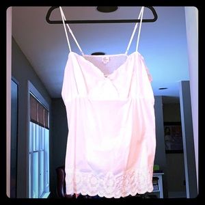 Camisole cotton adjustable top EUC